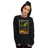 Swimming Frog by Julie de Graag Unisex Long Sleeve Shirt - S - Pulp & Stitch