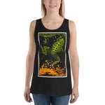 Swimming Frog by Julie de Graag Unisex Tank Top - XS - Pulp & Stitch