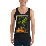 Swimming Frog by Julie de Graag Unisex Tank Top - XS - Pulp & Stitch