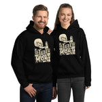 The Death Head Unisex Hoodie - Black - Pulp & Stitch