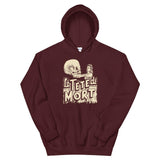 The Death Head Unisex Hoodie - Maroon - Pulp & Stitch