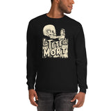 The Death Head Unisex Long Sleeve Shirt - Black - Pulp & Stitch