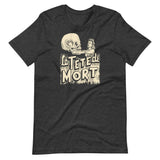 The Death Head Unisex T-Shirt - Dark Grey Heather - Pulp & Stitch