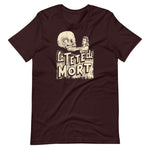 The Death Head Unisex T-Shirt - Oxblood Black - Pulp & Stitch