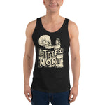 The Death Head Unisex Tank Top - Black - Pulp & Stitch