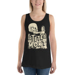 The Death Head Unisex Tank Top - Black - Pulp & Stitch