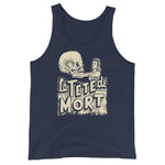 The Death Head Unisex Tank Top - Navy - Pulp & Stitch