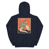 The Kiss of Peace Unisex Hoodie - Navy - Pulp & Stitch