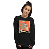 The Kiss of Peace Unisex Long Sleeve Shirt - Black - Pulp & Stitch