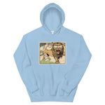 The Lion Doesn't Sleep Unisex Hoodie - Light Blue - Pulp & Stitch