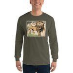 The Lion Doesn't Sleep Unisex Long Sleeve Shirt - Military Green - Pulp & Stitch