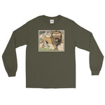 The Lion Doesn't Sleep Unisex Long Sleeve Shirt - Military Green - Pulp & Stitch