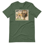 The Lion Doesn't Sleep Unisex T-Shirt - Heather Forest - Pulp & Stitch