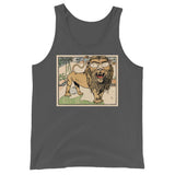 The Lion Doesn't Sleep Unisex Tank Top - Asphalt - Pulp & Stitch