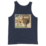 The Lion Doesn't Sleep Unisex Tank Top - Navy - Pulp & Stitch