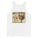 The Lion Doesn't Sleep Unisex Tank Top - White - Pulp & Stitch