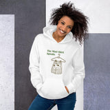 The Mini Skirt Speaks Unisex Hoodie - White - Pulp & Stitch