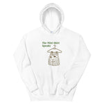 The Mini Skirt Speaks Unisex Hoodie - White - Pulp & Stitch