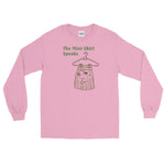 The Mini Skirt Speaks Unisex Long Sleeve Shirt - Light Pink - Pulp & Stitch