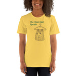 The Mini Skirt Speaks Unisex T-Shirt - Yellow - Pulp & Stitch