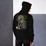 The Thinking Skeleton Unisex Hoodie - S - Pulp & Stitch