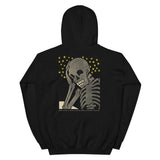 The Thinking Skeleton Unisex Hoodie - S - Pulp & Stitch