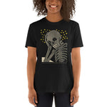 The Thinking Skeleton Unisex T-Shirt - S - Pulp & Stitch