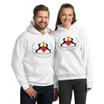 The Two Dachshunds Unisex Hoodie - White - Pulp & Stitch