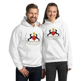 The Two Dachshunds Unisex Hoodie - White - Pulp & Stitch