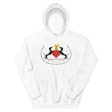 The Two Dachshunds Unisex Hoodie - White - Pulp & Stitch