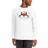 The Two Dachshunds Unisex Long Sleeve Shirt - White - Pulp & Stitch