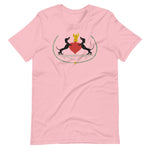 The Two Dachshunds Unisex T-Shirt - Pink - Pulp & Stitch