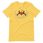 The Two Dachshunds Unisex T-Shirt - Yellow - Pulp & Stitch