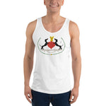 The Two Dachshunds Unisex Tank Top - White - Pulp & Stitch