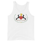 The Two Dachshunds Unisex Tank Top - White - Pulp & Stitch