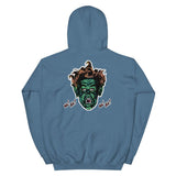 The Vampire's Laugh Unisex Hoodie - Indigo Blue - Pulp & Stitch