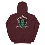 The Vampire's Laugh Unisex Hoodie - Maroon - Pulp & Stitch