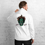 The Vampire's Laugh Unisex Hoodie - White - Pulp & Stitch