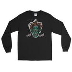 The Vampire's Laugh Unisex Long Sleeve Shirt - Black - Pulp & Stitch