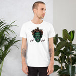 The Vampire's Laugh Unisex T-Shirt - White - Pulp & Stitch