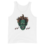 The Vampire's Laugh Unisex Tank Top - White - Pulp & Stitch