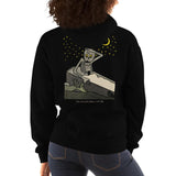 The Waking Skeleton Unisex Hoodie - S - Pulp & Stitch