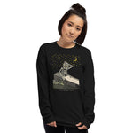 The Waking Skeleton Unisex Long Sleeve Shirt - S - Pulp & Stitch