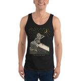 The Waking Skeleton Unisex Tank Top - XS - Pulp & Stitch