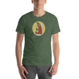 Thirsty Bear Unisex T-Shirt - Heather Forest - Pulp & Stitch