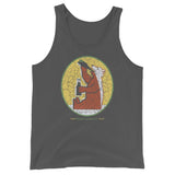 Thirsty Bear Unisex Tank Top - Asphalt - Pulp & Stitch