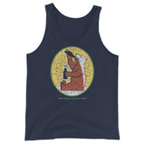 Thirsty Bear Unisex Tank Top - Navy - Pulp & Stitch