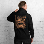 Three Witches Around Cauldron Unisex Hoodie - S - Pulp & Stitch