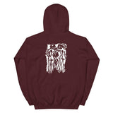 Three Women Unisex Hoodie - Maroon - Pulp & Stitch