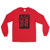 Three Women Unisex Long Sleeve Shirt - Red - Pulp & Stitch